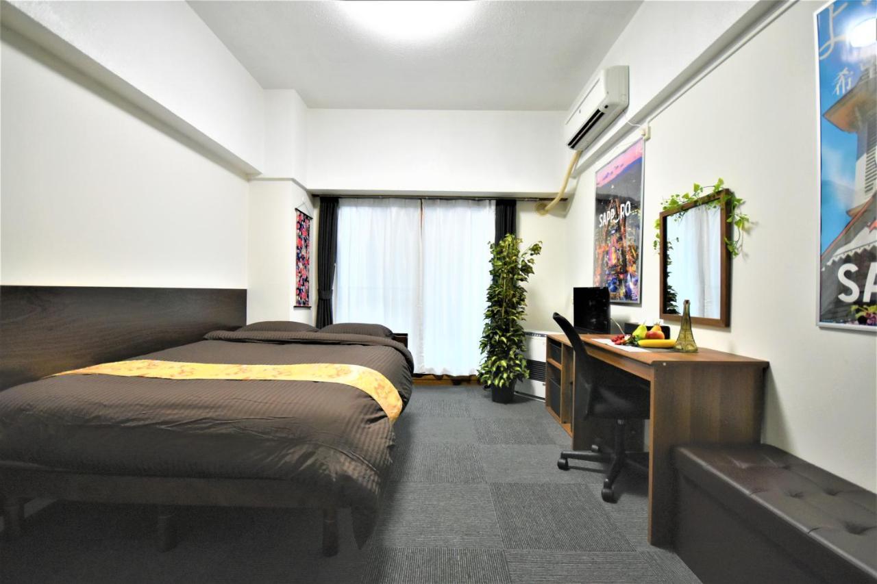 Kiyaza Station Sapporo Apartment Luaran gambar
